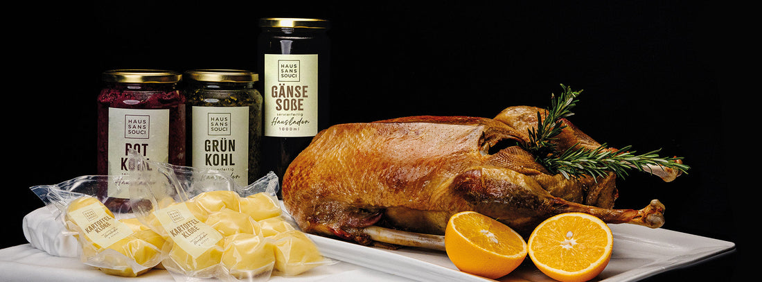 Welche Gansvariante passt zu Ihnen? Heiß, kalt oder mit Tranchierservice