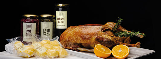 So bestellen Sie Ihre Haus Sanssouci Gans – Abholung, Lieferung & Zeitfenster