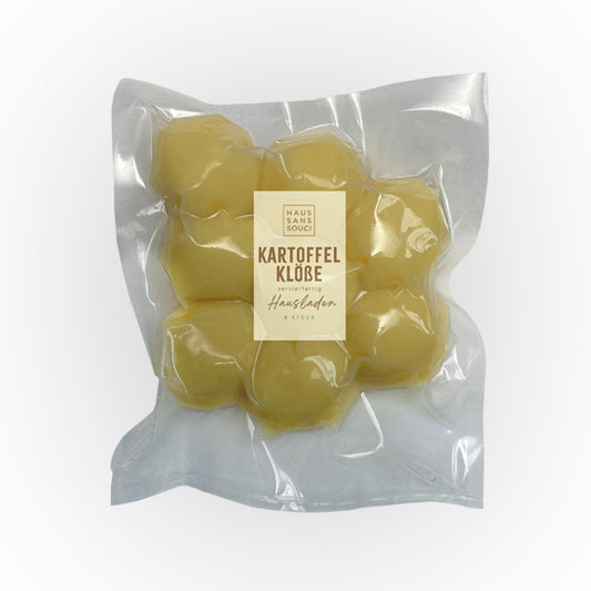 Klöße – 8 Stück (halb & halb, 50 g)